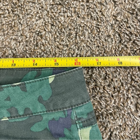 Cabi Clover Camo Skinny Jeans Zippers Cotton Women’s Size 8 - Picture 5 of 6